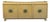 James Mont, Credenza, Yellow Painted Wood, Usa, 1950s For Sale