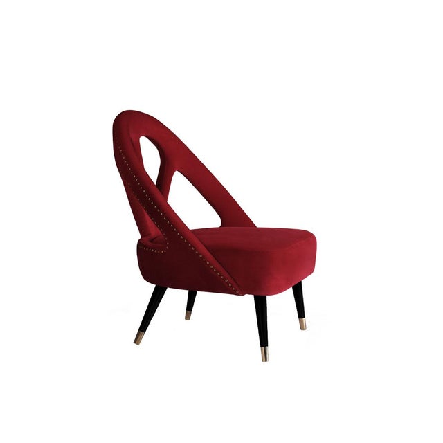 Scarlet Armchairs by Ottiu, Set of 2 For Sale - Image 4 of 9