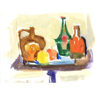 Colorful Tabletop, 1980sMadeleine Scali For Sale