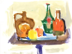 Colorful Tabletop, 1980sMadeleine Scali