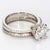 Tacori 6-Prong Diamond Engagement Ring Set - Gia 1.51ct Diamond - Size 4 For Sale In Phoenix - Image 6 of 6