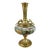 Late 19th Century French Ormolu & Hand-Enameled Botanical Pedestal Vase For Sale