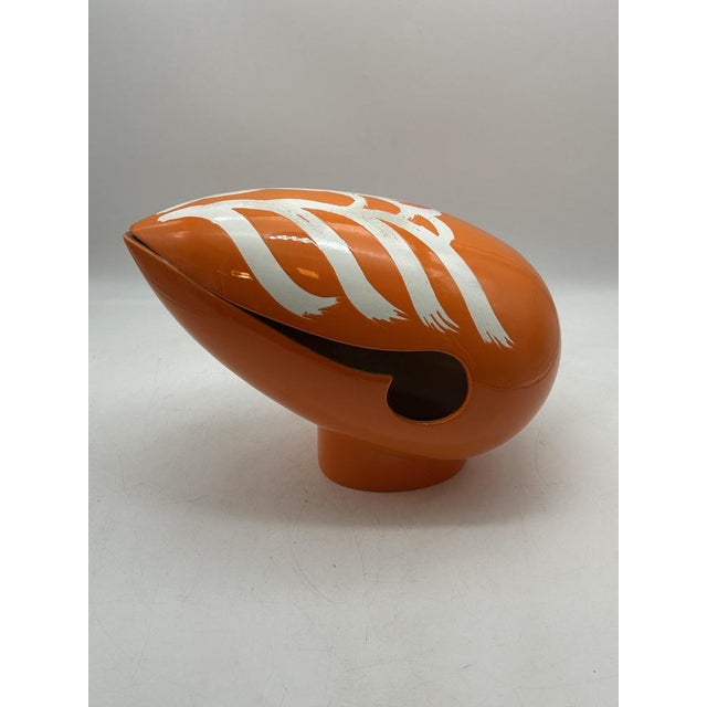 Ceramic Sculpture of Woodpecker by Enzo Bioli, 1960s, in Flawless conditions. Designed 1960 to 1969 This piece has an...