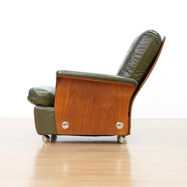 Mid-Century Modern Mid Century Tulip Lounge Chair and Ottoman by G Plan For Sale - Image 3 of 12