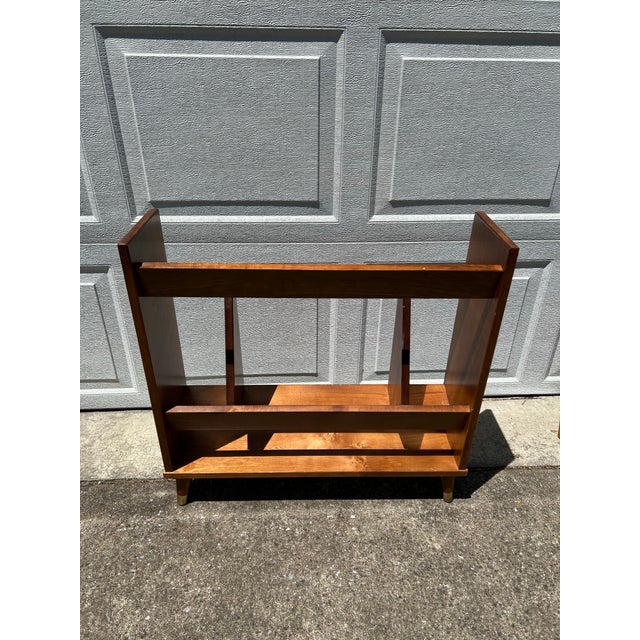 Mid Century Modern Danish-Inspired Bookcase For Sale - Image 4 of 10