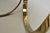 Mid 20th Century Tri-Mark Mid Century Modern Brass Plated Steel Smoked Glass Arch Coffee Table For Sale - Image 14 of 15