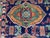 Green & Navy Blue Geometric Tribal Wool Area Rug, 5' X 6'7" For Sale - Image 9 of 16