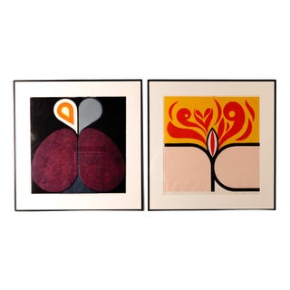 Adrian de Gyzel, Flamuze & Spermannah, Lithographs, Set of 2 For Sale