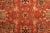 Hand-Knotted Antique Oushak Rug in Beige-Brown and Red Medallion Pattern For Sale - Image 4 of 6