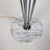 1970s Alberello Floor Lamp in Chrome and White Smoked Glass from Stilnovo, Italy, 1960s For Sale - Image 5 of 8
