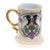 1915 Rosenthal Ceramic Tankard Stein Glass With Gold Rim, and Two Birds For Sale