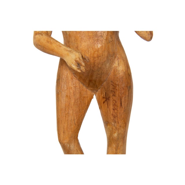 Group of 15 Carved Wood Sculpture Figural Studies or Artist Models, 20th Century For Sale - Image 18 of 18