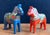 Vintage Swedish Dala Horse, 1960s, Set of 2 For Sale - Image 12 of 15