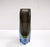 Geometric Faceted Uranium Sommerso Murano Glass Vase, Italy 1960s For Sale - Image 9 of 18