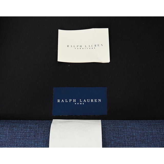 Ralph Lauren Italian Upholstered Raymond Club Chair For Sale - Image 10 of 18