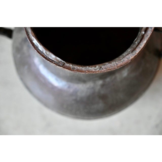 Large Hammered Copper Water Jar, 1920s For Sale - Image 11 of 14
