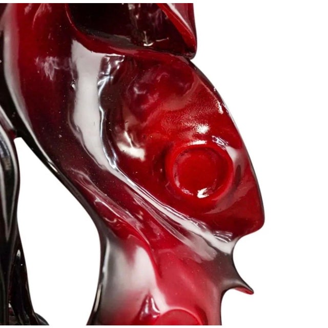 Metal Gadi Fraiman, Large Abstract Angels Butterflies Israeli Contemporary Bronze Enameled Sculpture For Sale - Image 7 of 7