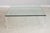 Age: Approx. 40 Years Old Details: Modern Design Lucite Base Thick Glass Top Condition: Minor Light Signs Of Age Subtle...