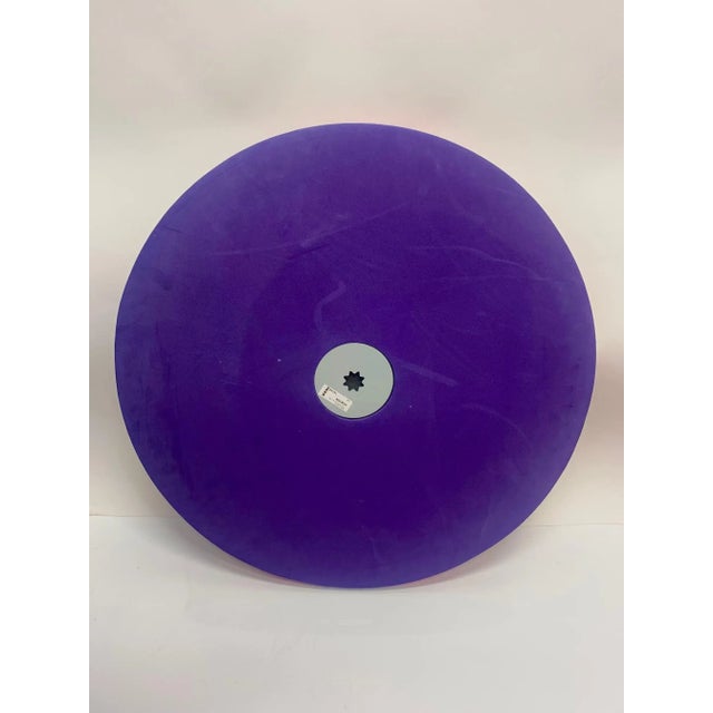 Ikea Vintage 1990s Ultraviolet Rubber Framed Mirror For Sale - Image 4 of 7