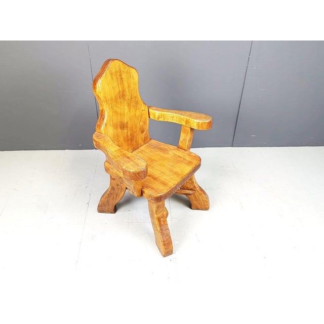 Vintage Brutalist Armchair, 1960s For Sale - Image 6 of 14