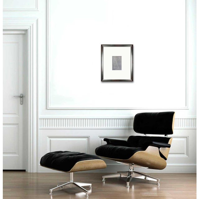 Jean Arp RARE Limited Edition Wood Engraving. Plate Size: 10,2 x 16,4cm. Frame Size: 14 x 16 1/2 in. Proofed by Kentfield:...