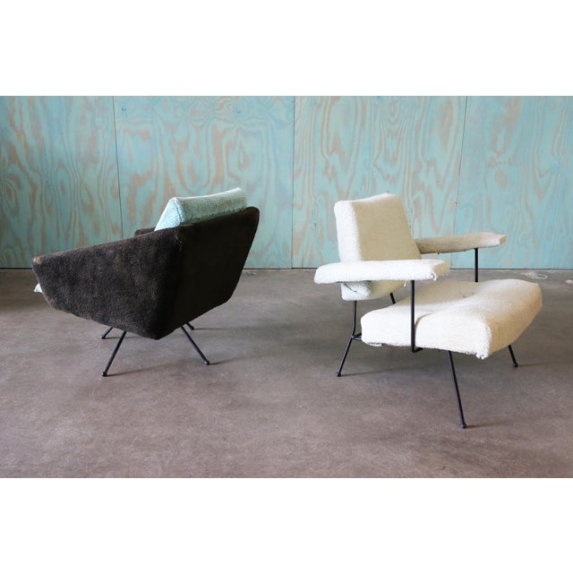 1950s 1950s Early Adrian Pearsall Chairs for Craft Associates Rare MCM Mid Century For Sale - Image 5 of 11