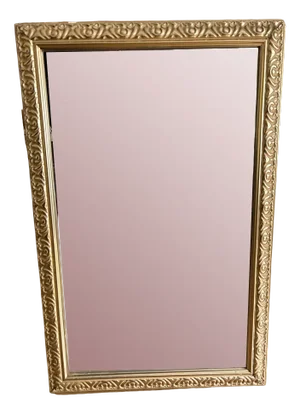 Vintage Beveled Mirror, 1970s