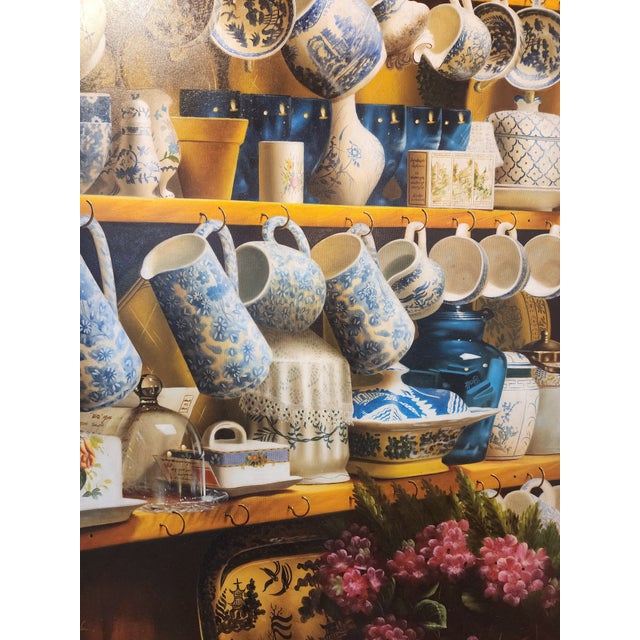 Brown 1990s Stunning Photo Realism Original Still Life Oil Painting For Sale - Image 8 of 9