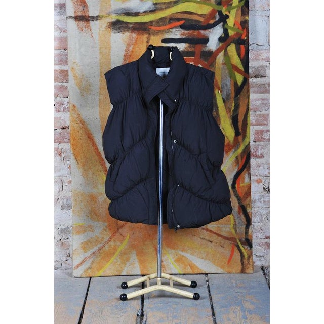Metal Czech Bauhaus Coat Rack in Chrome-Plated and Lacquered Steel, 1920s For Sale - Image 7 of 9