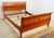 Queen Bed by Ethan Allen. Store item #530. It features solid wood construction and comes with slats (legs for slats are...