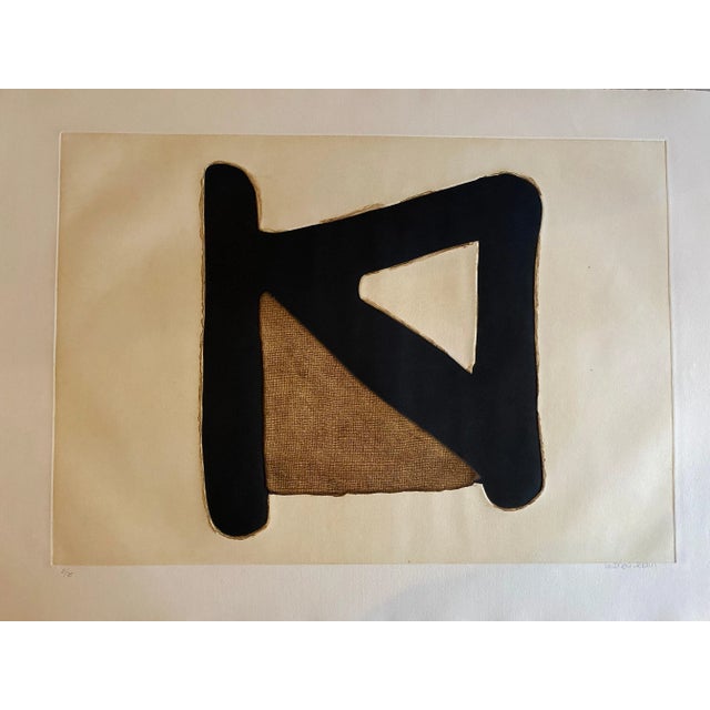 Conrad Marca-Relli, Composition 9, 1977, Mixed Media on Guarro Paper For Sale - Image 6 of 6