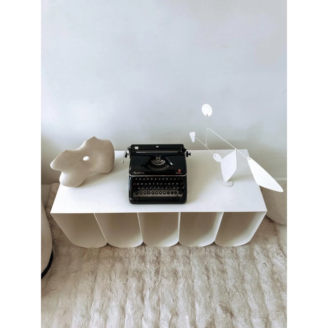 Vintage Optima Elite Black Typewriter, 1950s For Sale - Image 12 of 18