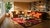 1930s 1930s Red Floral Modern Pair of Chinese Art Deco Carpets 3' X 4'10" Handknotted Wool Rugs For Sale - Image 5 of 7