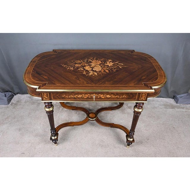 19th Century Napoleon III Center Table For Sale - Image 12 of 18