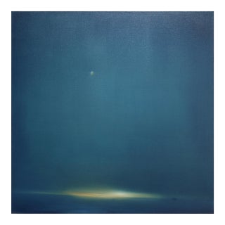 Infinity Bliss - Large Original Abstract Landscape Oil Painting on Canvas by Mark Acetelli For Sale