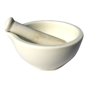 Vintage Ironstone Terre De Fer French Mortar and Pestle
