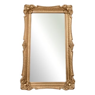 Mirror in a Gold Frame, Western Europe For Sale