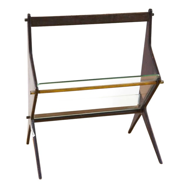 Vintage Magazine Rack, 1940s For Sale