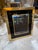 Italian Vintage Italian Brass and Black Glass Picture Frame For Sale - Image 3 of 7