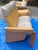 Yellow Ekornes Stressless Mid Century Modern Leather Reclining Sofa and Loveseat For Sale - Image 8 of 14