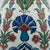 Turkish Handmade Ceramic “Nightingale” Surahi Jar (30cm) – Lidded Blue Carnation & Tulip Art For Sale - Image 3 of 7