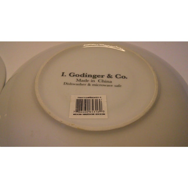 Vintage I. Godinger & Co Holly Berry Christmas Cup and Saucer - 4 pcs For Sale - Image 11 of 11