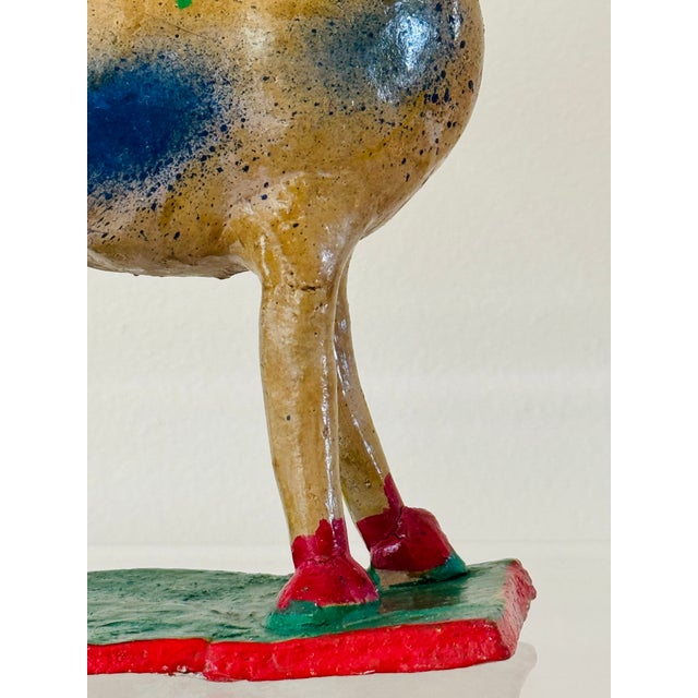 1940’s Mexican Folk Art Pottery Horse For Sale - Image 9 of 13
