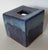Abstract Blue Artisan Ceramic Sculpture "Ball Cubed" For Sale - Image 3 of 8