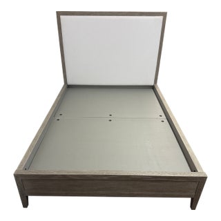 Full Size Restoration Hardware Kempton Upholstered Bedframe For Sale