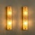 Clear Bubbled Glass Wall Lights attributed to Hillebrand, Germany, 1969, Set of 2 For Sale - Image 6 of 15