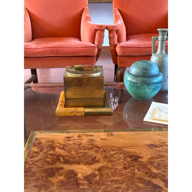 1970s Mid-Century ModernTommaso Barbi, Brass Luxury Ice Bucket For Sale - Image 9 of 9