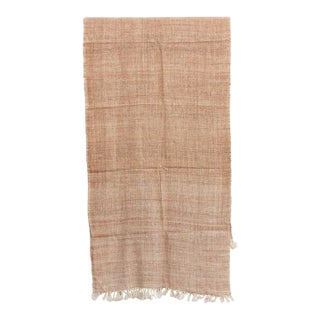Organic Peace Silk Throw, Assam Sand Dune For Sale