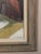 Yellow Mid-Century Modern 'Houses in Snow' Vintage Street Scene Oil Painting by Finnish Artist Paavo Airola (1918 – 1983), Framed For Sale - Image 8 of 13