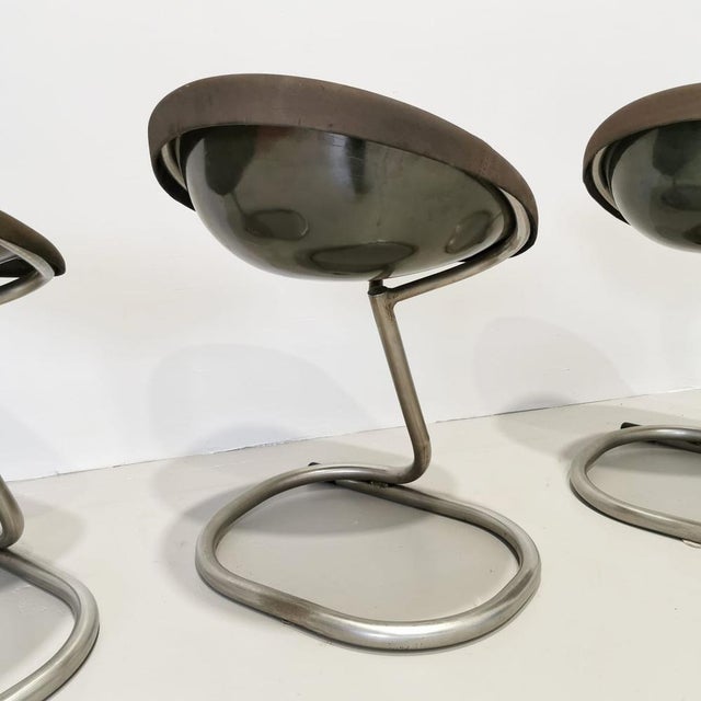 Vintage Space Age Chairs and Stools, 1970s, Set of 4 For Sale - Image 13 of 18